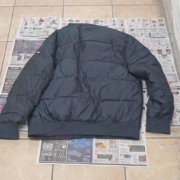 Mens Tommy Hilfiger Down Puffer Jacket 2xl Navy Blue - Picture 8 of 8